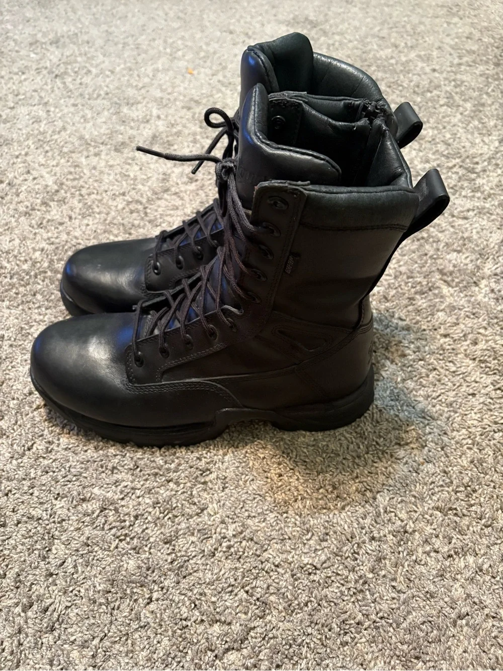 Danner Striker II Side Zip All Leather GTX Black boots men’s 10 D 42985 Tactical